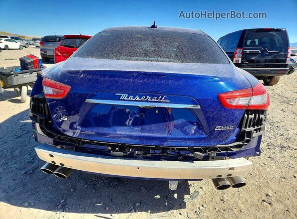 ZAM57YSS3K1319853 2019 MASERATI GHIBLI Blue 