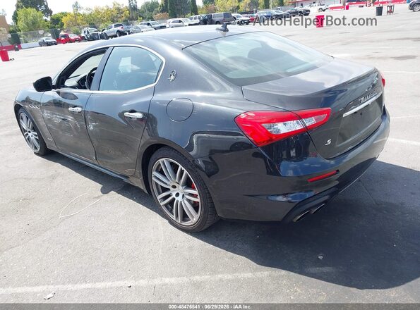 ZAM57YSS9J1260127 2018 MASERATI GHIBLI Black Rear left