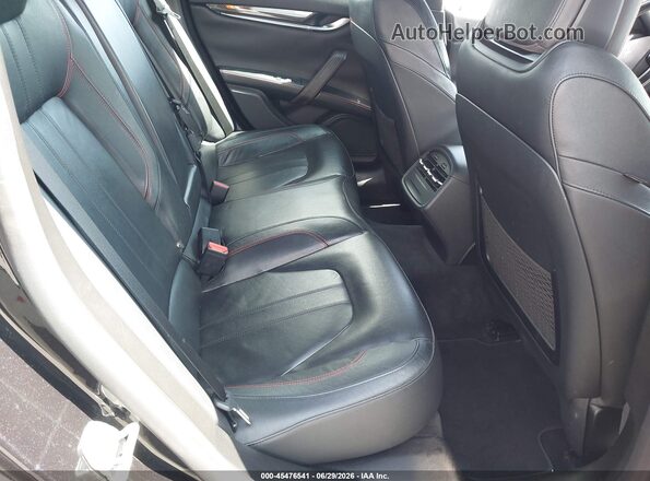 ZAM57YSS9J1260127 2018 MASERATI GHIBLI Black VIN sticker view