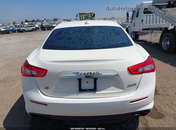 ZAM57YTA6J1287176 2018 MASERATI GHIBLI White 