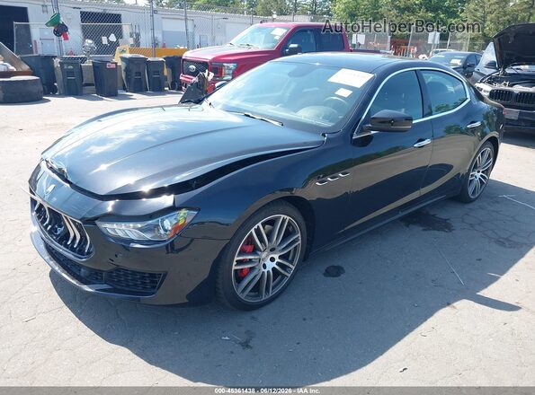 ZAM57YTA6K1308528 2019 MASERATI GHIBLI Black Przód lewy
