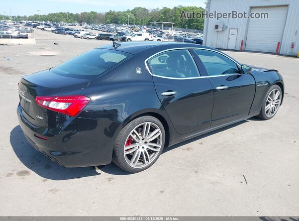 ZAM57YTA6K1308528 2019 MASERATI GHIBLI Black Tył prawy