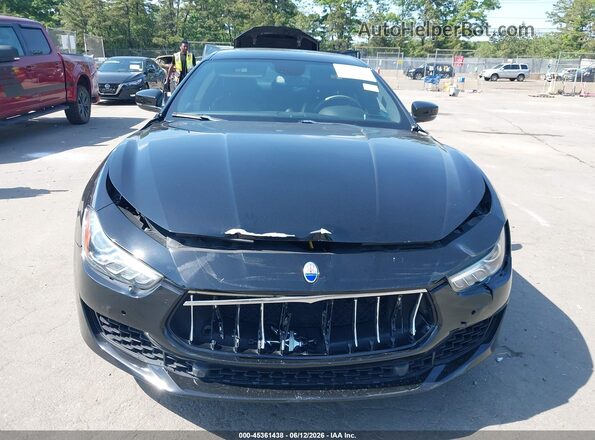 ZAM57YTA6K1308528 2019 MASERATI GHIBLI Black Widok zestawu wskaźników