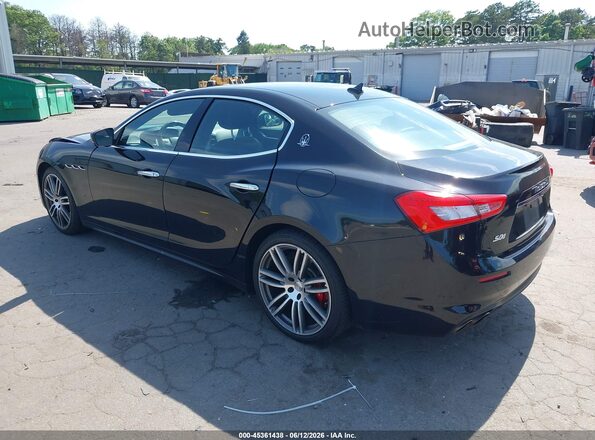 ZAM57YTA6K1308528 2019 MASERATI GHIBLI Black Tył lewy