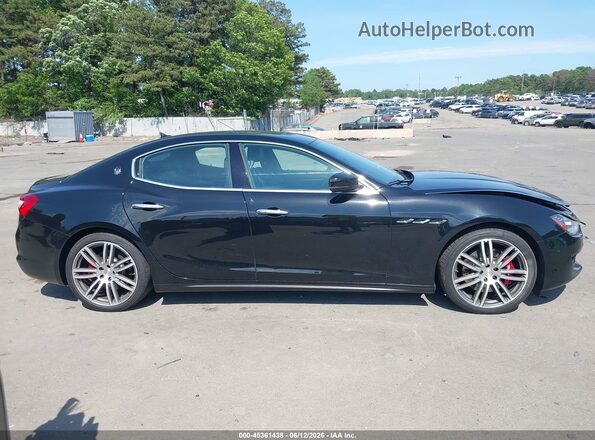 ZAM57YTA6K1308528 2019 MASERATI GHIBLI Black Widok wnętrza z tyłu