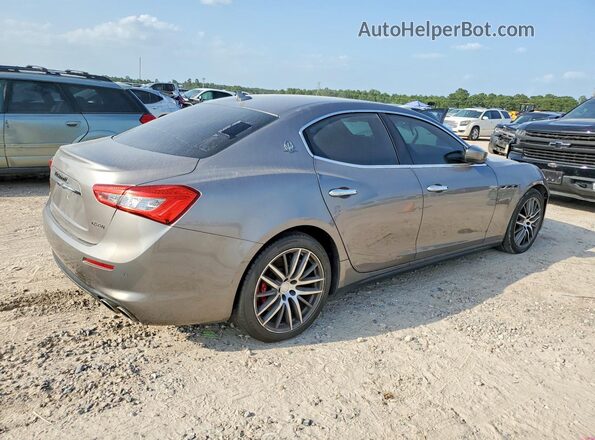 ZAM57YTA9J1278584 2018 MASERATI GHIBLI Silver Rear right