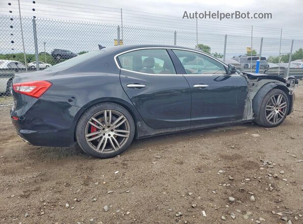 ZAM57YTL7J1290833 2018 MASERATI GHIBLI Черный Задняя правая четверть