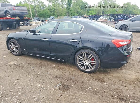 ZAM57YTL7J1290833 2018 MASERATI GHIBLI Черный Задняя левая четверть