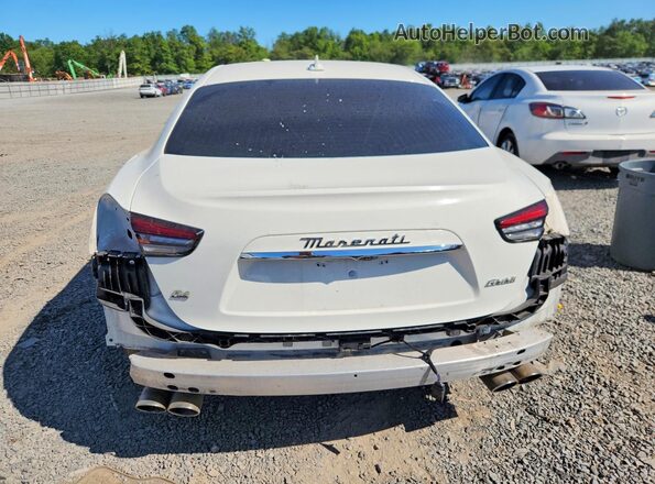 ZAM57YTM0N1380856 2022 MASERATI GHIBLI White 