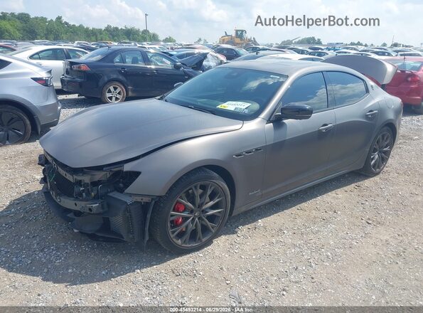 ZAM57YTS2L1343769 2020 MASERATI GHIBLI Gray Front left