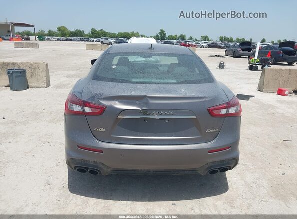 ZAM57YTS9L1343767 2020 MASERATI GHIBLI Gray 