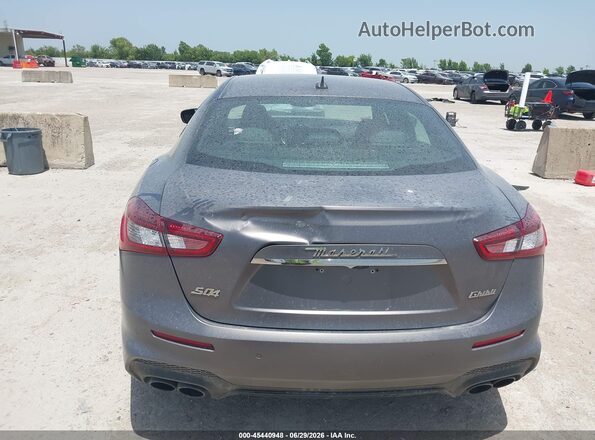 ZAM57YTS9L1343767 2020 MASERATI GHIBLI Gray 