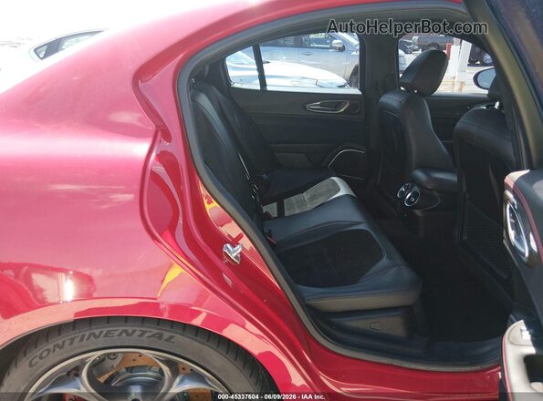 ZARFAEAV2J7575634 2018 ALFA ROMEO GIULIA Красный Вид наклейки с VIN-кодом