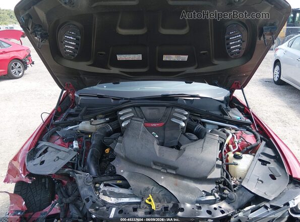 ZARFAEAV2J7575634 2018 ALFA ROMEO GIULIA Красный Вид сзади