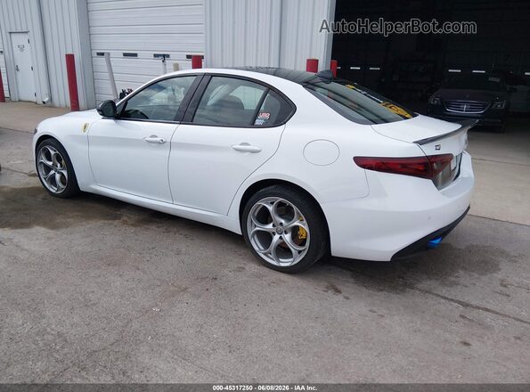 ZARFAEEN0J7577182 2018 ALFA ROMEO GIULIA White Задня ліва чверть
