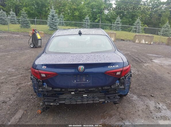 ZARFAEEN0J7590384 2018 ALFA ROMEO GIULIA Dark Blue 