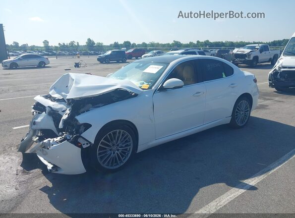 ZARFAEEN5H7537772 2017 ALFA ROMEO GIULIA White Przód lewy
