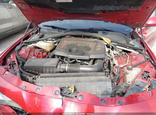 ZARFAEEN8H7550242 2017 ALFA ROMEO GIULIA Red უკანა ხედი