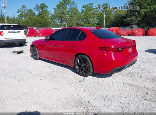 ZARFAMAN0L7626075 2020 ALFA ROMEO GIULIA Red Հետևի ձախ