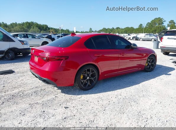 ZARFAMAN0L7626075 2020 ALFA ROMEO GIULIA Red Հետևի աջ