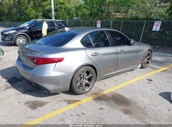 ZARFAMAN1K7622552 2019 ALFA ROMEO GIULIA Gray უკანა მარჯვენა