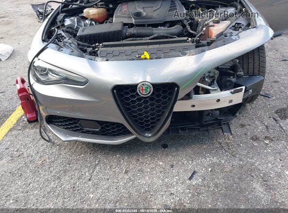 ZARFAMAN1K7622552 2019 ALFA ROMEO GIULIA Gray წინა ხედი