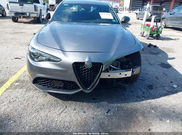 ZARFAMAN1K7622552 2019 ALFA ROMEO GIULIA Gray ხელსაწყოთა პანელის ხედი