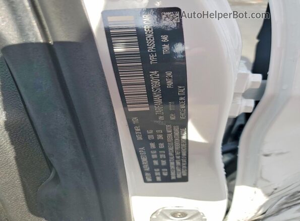 ZARFAMAN1S7690124 2025 ALFA ROMEO GIULIA White Vista del compartimento del motor