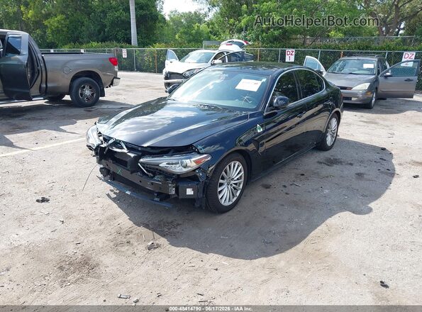 ZARFAMAN2M7644577 2021 ALFA ROMEO GIULIA Black Przód lewy
