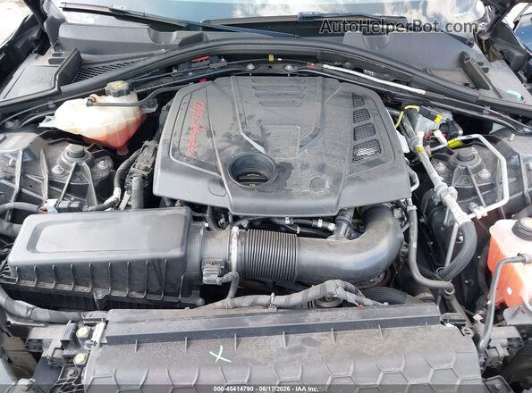 ZARFAMAN2M7644577 2021 ALFA ROMEO GIULIA Black Widok z tyłu
