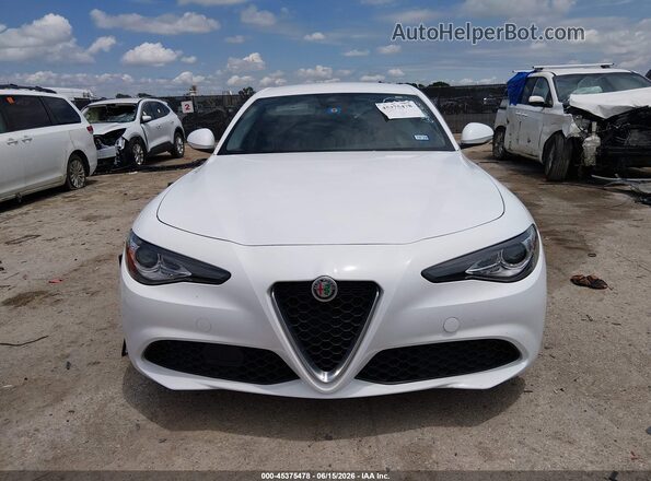 ZARFAMAN3L7634039 2020 ALFA ROMEO GIULIA White Instrument cluster view