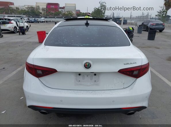 ZARFAMAN5K7600148 2019 ALFA ROMEO GIULIA Белый 