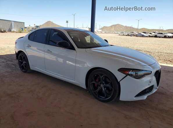 ZARFAMAN6K7609540 2019 ALFA ROMEO GIULIA White Delantero derecho