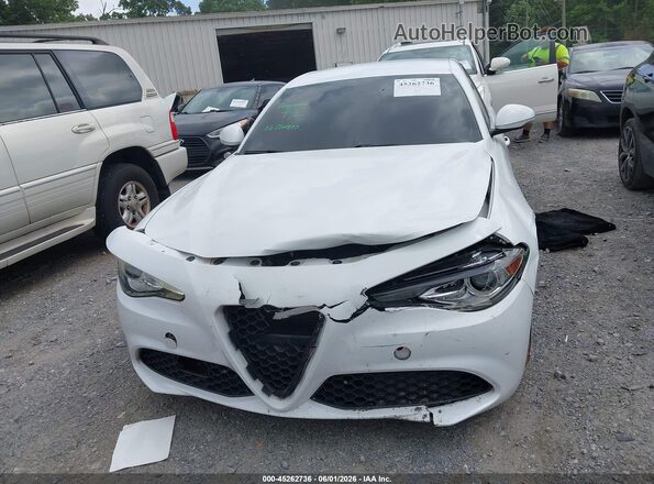 ZARFAMAN6K7609649 2019 ALFA ROMEO GIULIA White Սարքավորումների վահանակի տեսք