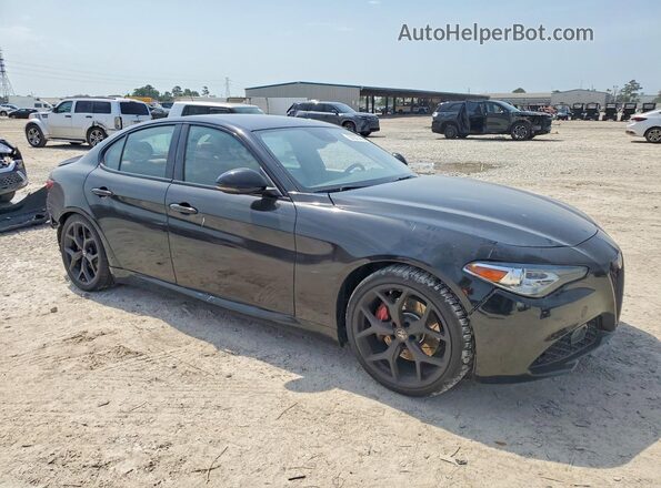 ZARFAMAN7K7622510 2019 ALFA ROMEO GIULIA Black Передня права чверть