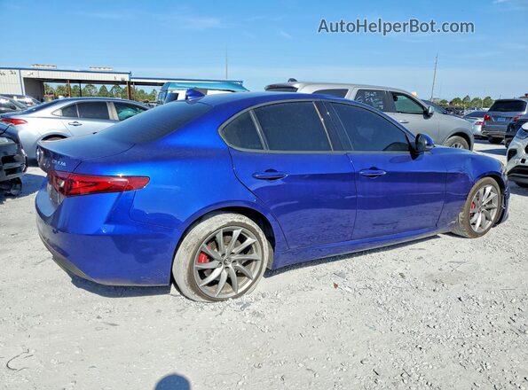 ZARFAMAN7N7660498 2022 ALFA ROMEO GIULIA Blue უკანა მარჯვენა