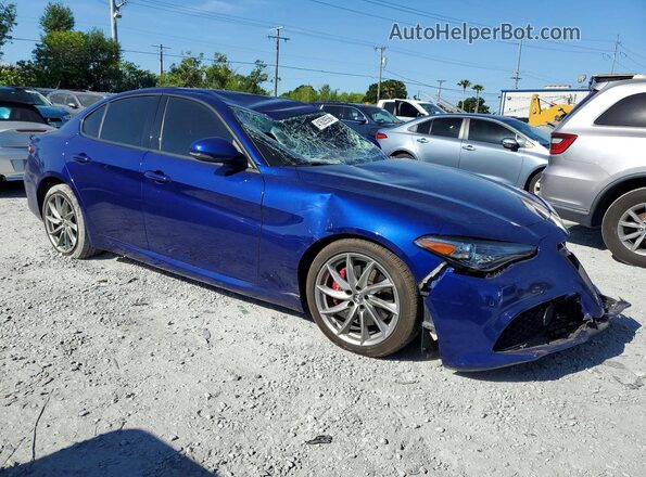 ZARFAMAN7N7660498 2022 ALFA ROMEO GIULIA Blue წინა მარჯვენა