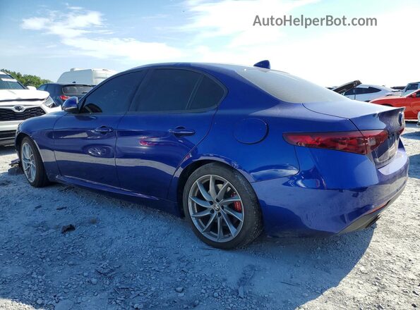 ZARFAMAN7N7660498 2022 ALFA ROMEO GIULIA Blue უკანა მარცხენა