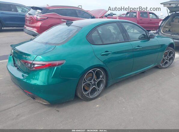 ZARFAMAN9S7689688 2025 ALFA ROMEO GIULIA Turquoise Trasero derecho