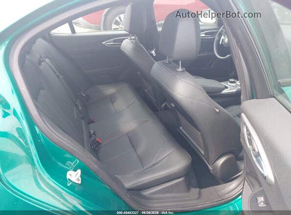 ZARFAMAN9S7689688 2025 ALFA ROMEO GIULIA Turquoise Vista de la etiqueta del VIN