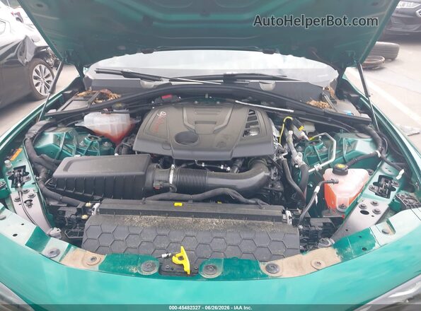 ZARFAMAN9S7689688 2025 ALFA ROMEO GIULIA Turquoise Vista trasera