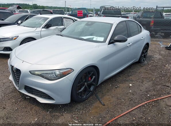 ZARFAMANXL7638802 2020 ALFA ROMEO GIULIA Blue Передня ліва чверть