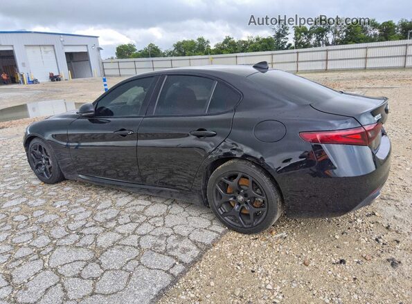 ZARFAMANXM7646366 2021 ALFA ROMEO GIULIA Black Trasero izquierdo