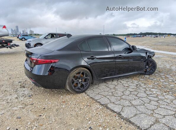 ZARFAMANXM7646366 2021 ALFA ROMEO GIULIA Black Trasero derecho