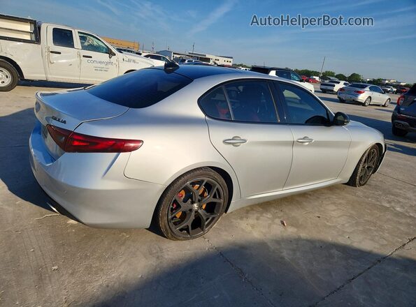ZARFAMBN0M7639733 2021 ALFA ROMEO GIULIA Silver 