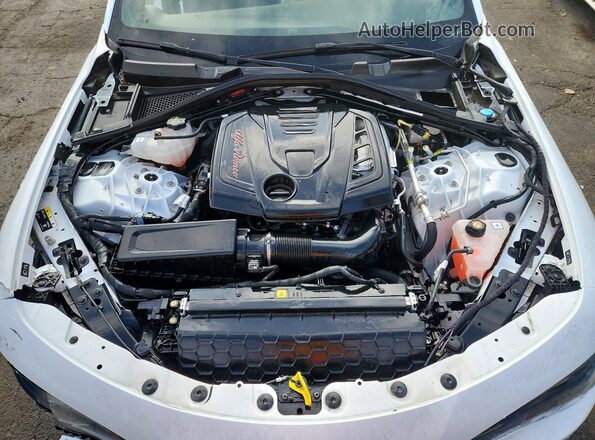 ZARFAMBN1R7683277 2024 ALFA ROMEO GIULIA White უკანა სალონის ხედი