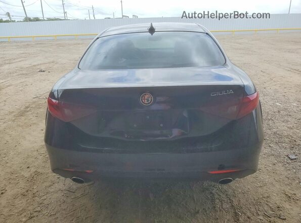 ZARFAMBN3K7621594 2019 ALFA ROMEO GIULIA Black Rear view