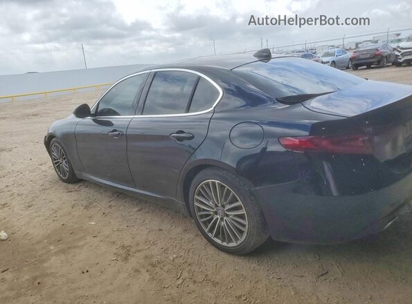 ZARFAMBN3K7621594 2019 ALFA ROMEO GIULIA Black Rear left