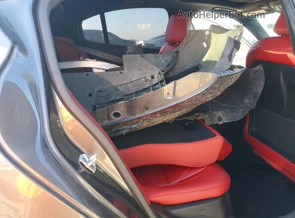 ZARFAMBN4P7671380 2023 ALFA ROMEO GIULIA Gray Rear seats view