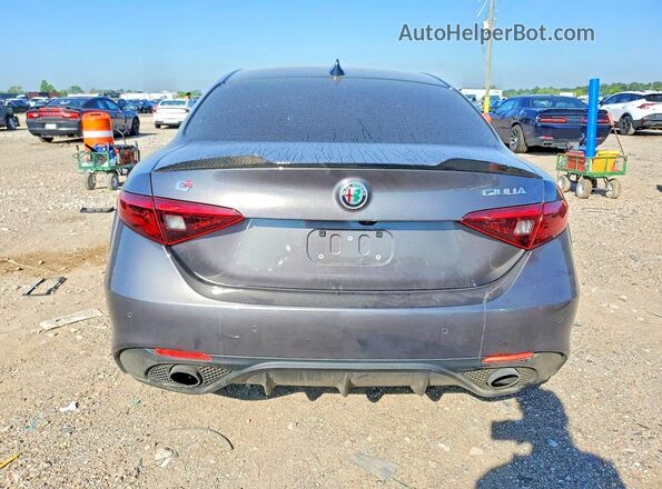 ZARFAMBN4P7671380 2023 ALFA ROMEO GIULIA Gray Rear view
